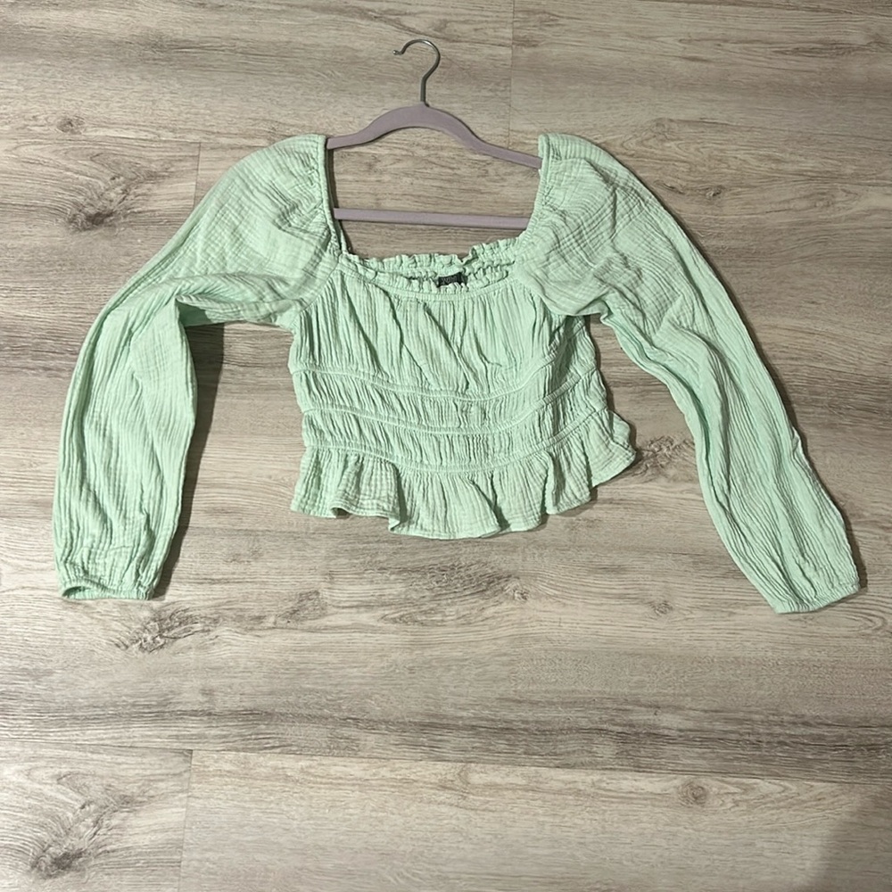 Wild Fable Cropped Shirt S